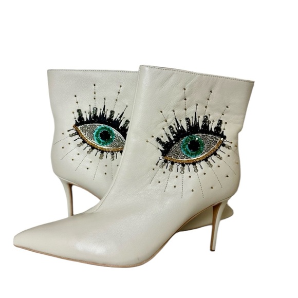 Kurt Geiger London Belgravia Eye Ankle Boot Size 41 - Picture 2 of 11